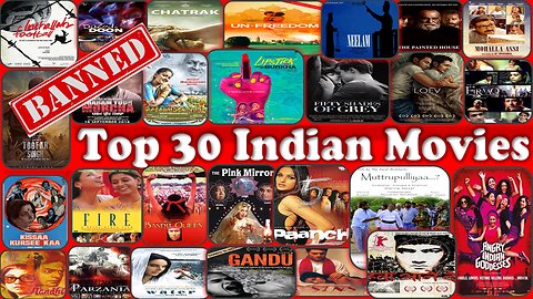 Part 1 | Why These 30 Indian Movies Were Banned : Shocking Secrets of Banned Indian Movies