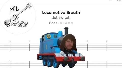 Jethro Tull - Locomotive Breath (Bass Cover)