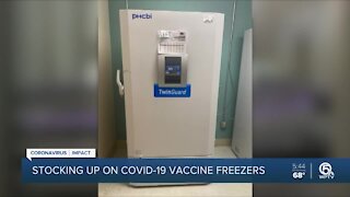 St. Lucie County receives ultra-cold freezer to store Pfizer vaccine