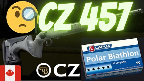 CZ 457 - Lapua Polar Biathlon test