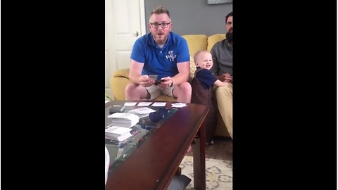 Wife Uses Card Game To Surprise Husband With Pregnancy Announcement