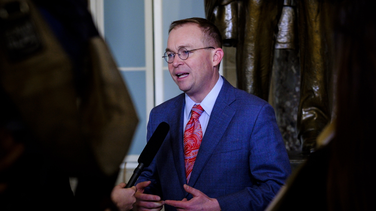 House Committees Subpoena Mulvaney As Part Of Impeachment Inquiry