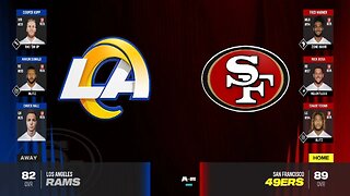 Madden 24 Year 2026 Game 5 Rams Vs 49ers