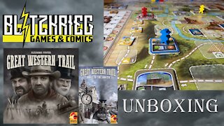 Great Western Trail + Rails to the North Expansion Unboxing Eggert Spiele