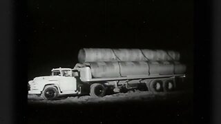 1957 Chevrolet Alcan Run tv commercial in black and white film