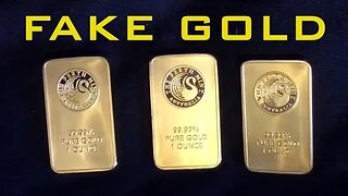 How To Avoid Buying Fake Gold Bars
