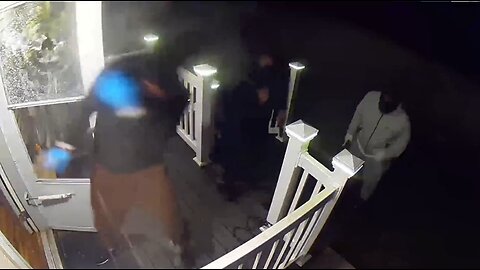 Homeowner Uses His 2nd Amendment Right Against Armed Robbers