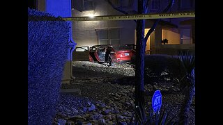 Car crashes into North Las Vegas home following chase