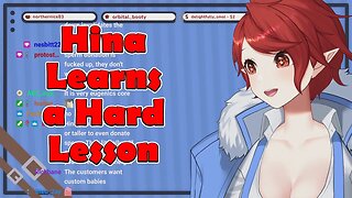 @hinabobina Learns A Hard Lesson #vtuber #clips