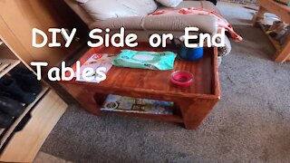 DIY Side or End table for our recliner