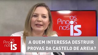 Joice Hasselmann: A quem interessa destruir provas da Castelo de Areia?