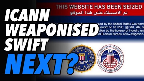 PressTV domain seized. ICANN weaponised. Is SWIFT next?