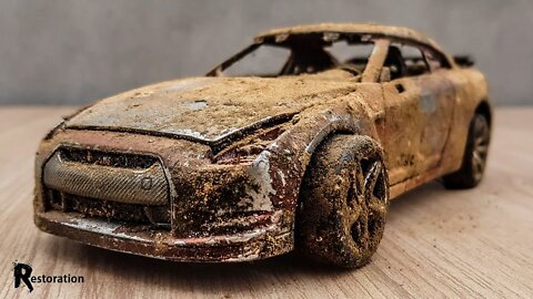 Restoration Abandoned Nissan GTR Sport Model Car