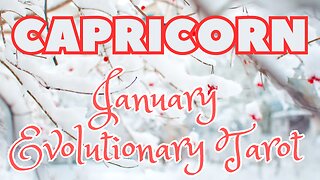 Capricorn ♑️- Finding your own lane! January Evolutionary Tarot reading #capricorn #tarotary #tarot