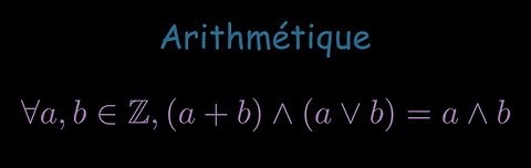 (a + b) ∧ (a ∨ b) = a ∧ b