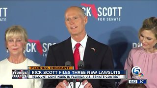 Rick Scott's campaign announces three more election lawsuits