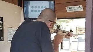 Participando da 1ª etapa no Campeonato Nacional .22LR CBC