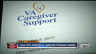 Local veterans lose access to caregiver program