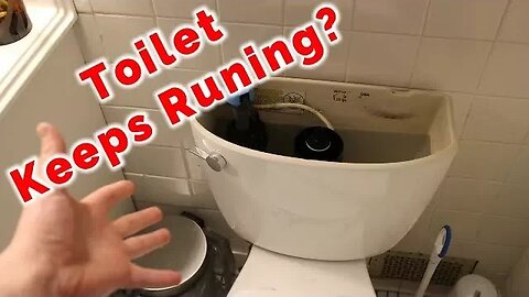 How to Fix a Toilet that Keeps Running By Replacing the Flush Valve Seal