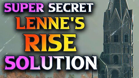 EASY - How To Get Into Lennes Rise Elden Ring Puzzle Solution - Gameplay Walkthrough Guide
