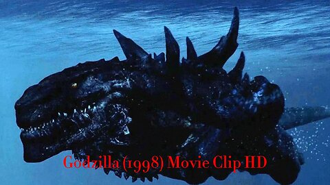 Godzilla vs. Submarines Scene - Godzilla (1998) Movie Clip HD
