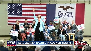Sen. Warren in Council Bluffs