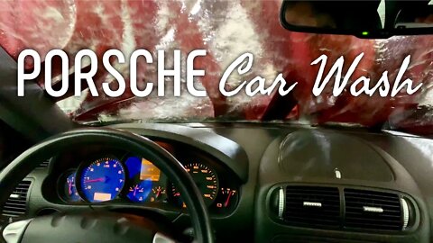 DRIVING A PORSCHE CAYENNE THROUGH AN ASMR CAR WASH