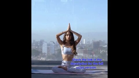 Yoga Woman | Balancing and Meditating #yoga #health #music #meditation #shorts #short 30 Seconds #2