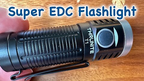 THRUNITE T1 EDC Flashlight in 4k UHD