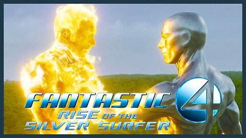 Antorcha Humana persigue a Silver Surfer | Los 4 Fantásticos y Silver Surfer | 2007