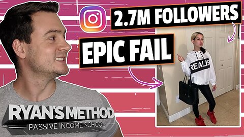 EPIC FAIL! Instagram Influencer (2.6M Followers) Couldn't Sell 36 T-Shirts 😂