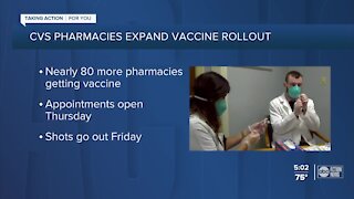 Gov. DeSantis, CVS Health announces 76 additional COVID-19 vaccine sites