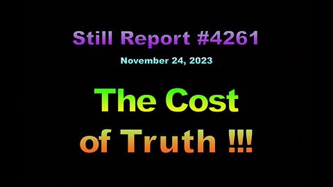 4261, The Cost of Truth, 4261