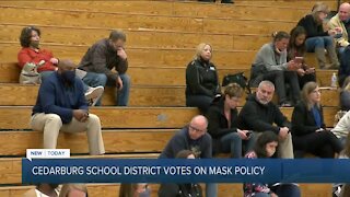 Cedarburg School District votes on mask policy