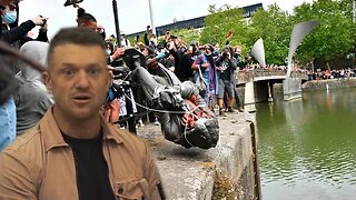 Tommy Robinson On Why He Thinks Slave-Owner Statues Shouldn't Be Taken Down. "It's Part Of History"