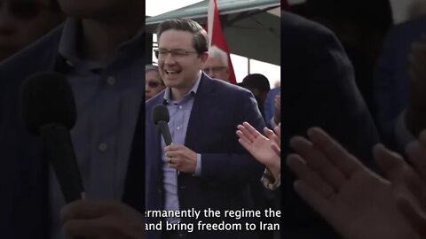 Pierre Poilievre Pledges To Free Iran #shorts