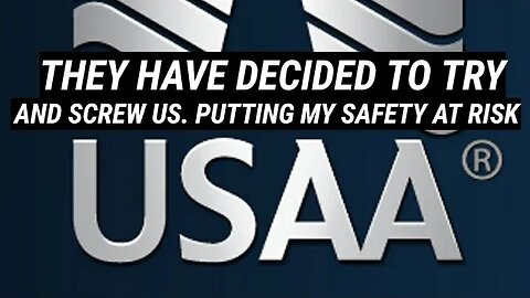 BREAKING NEWS USAA HAS DECIDED TO SCREW ME ON THE CAR, I CANT KEEP DRIVING AN UNSAFE CAR. THE END?