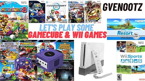 Let's Play some Gamecube and Wii Games Episode 6 #gamecube #wii