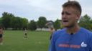 Former Boise State football star holds clinic for high school players