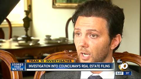 Investigation into councilman's real estate filing