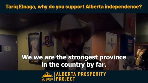 Tariq Elnaga - Why do you support Alberta independence? (Alberta's Quest for Independence)