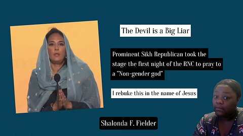 Prominent Sikh Republican took the stage the first night of the RNC to pray to a "Non-gender god"