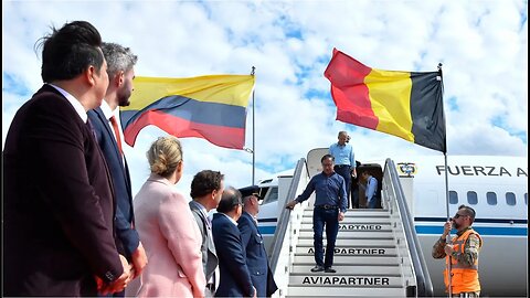 🎥El Presidente Gustavo Petro ya se encuentra en Bruselas Bélgica, camino a la: UE-CELAC 2023👇