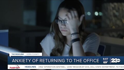 Anxiety of returning to the office