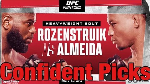 UFC on ABC 4 Rozenstruik Vs Almeida Most Confident Picks