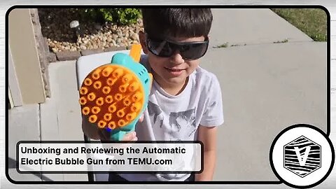 Unboxing and Reviewing the Automatic Electric Bubble Gun from TEMU.com