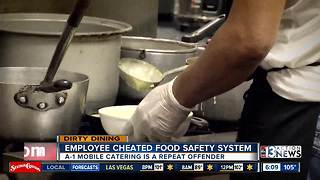 Dirty Dining: Employee cheats food safety system