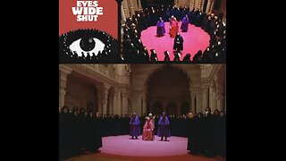 satanic elite in Stanley Kubrick's Eyes Wide Shut - murder, sacrifice and blood rituals