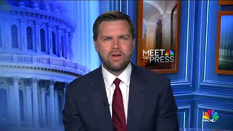 Senator JD Vance on NBC "I don't think that's ever happened in the history of American democracy."