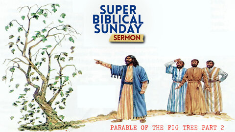 Sunday Sermon #13 The Parable Of The Fig Tree Part 2